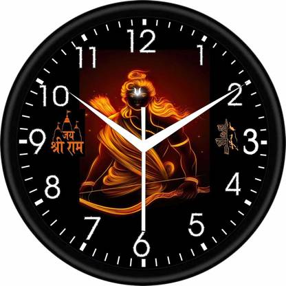 Rkpsenterprise Analog 24 cm X 24 cm Wall Clock