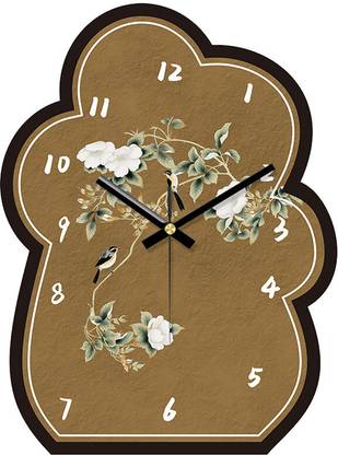 AshandRoh Analog 30 cm X 23 cm Wall Clock