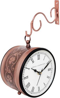 French Connection Analog 15.5 cm X 16 cm Wall Clock