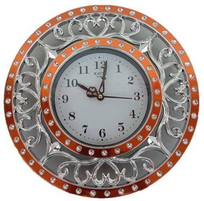 Shivam Analog 28 cm X 28 cm Wall Clock