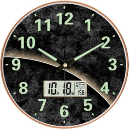 Star Work Analog-Digital 29.5 cm X 29.5 cm Wall Clock