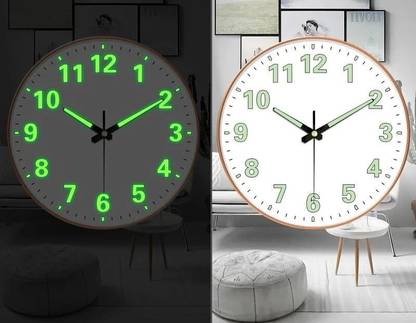 SHOPIVAAN Analog-Digital 29.5 cm X 29.5 cm Wall Clock