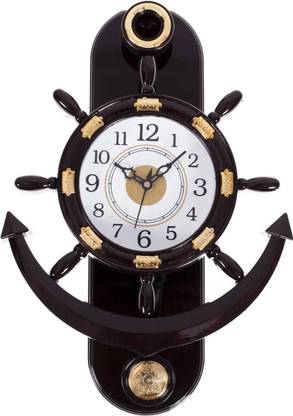 YJS Enterprises Analog 16 cm X 16 cm Wall Clock