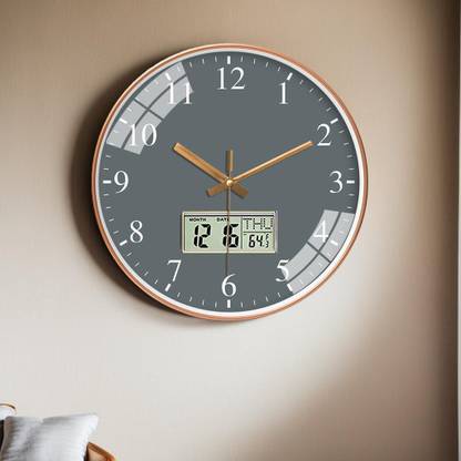 GRACIOUS MART Analog-Digital 29.5 cm X 29.5 cm Wall Clock