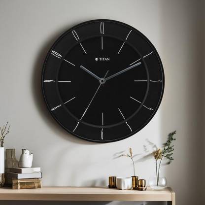 Titan Analog 27 cm X 27 cm Wall Clock