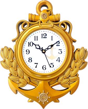 GrabKart Analog 26 cm X 26 cm Wall Clock