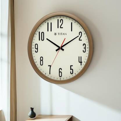 Titan Analog 36.5 cm X 36.5 cm Wall Clock