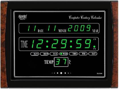 AJANTA Digital 6 cm X 12 cm Wall Clock