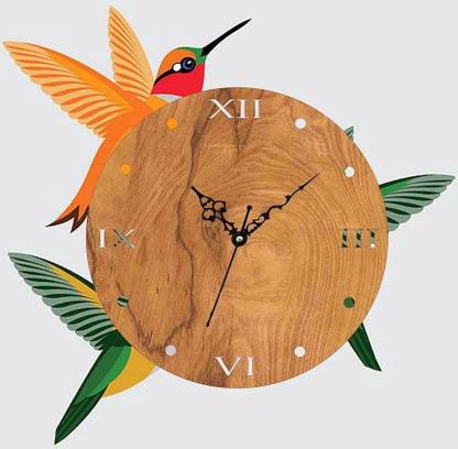 KALAM Analog 20 cm X 20 cm Wall Clock
