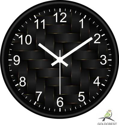 GOLDCREST Analog 25 cm X 25 cm Wall Clock