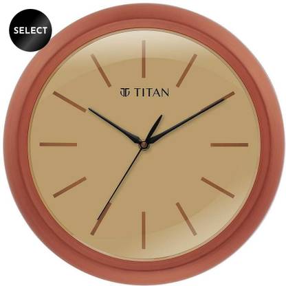 Titan Analog 34 cm X 34 cm Wall Clock