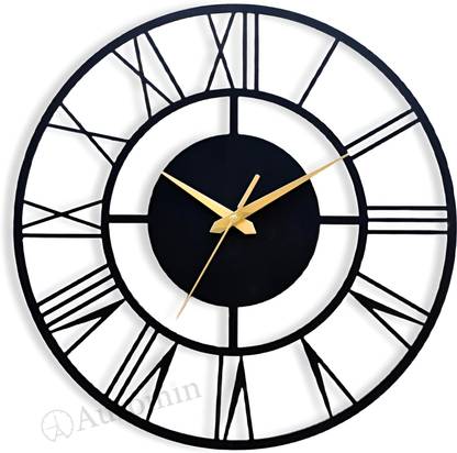 Auromin एनालॉग 40 cm X 40 cm दीवार घड़ी