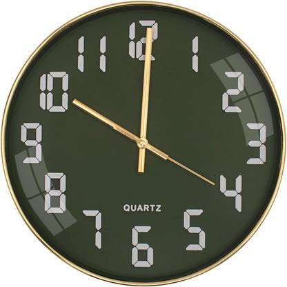 DHRUVINE Analog 30 cm X 30 cm Wall Clock