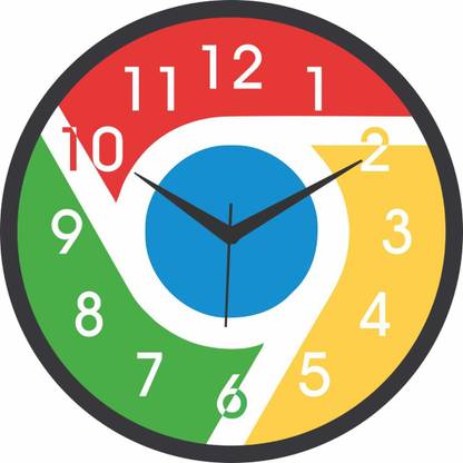 Sirohiya Analog 28 cm X 28 cm Wall Clock