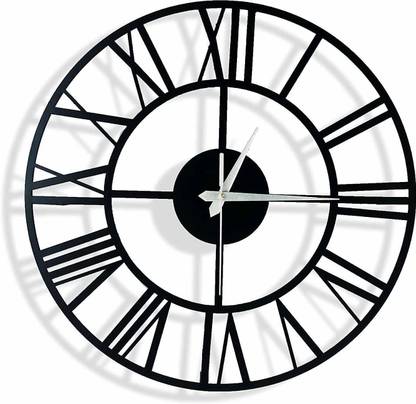 manshav Analog 40 cm X 40 cm Wall Clock