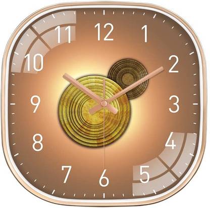 Star Work Analog 67 cm X 32.5 cm Wall Clock
