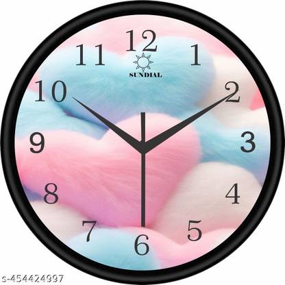 Sundial Analog 11 cm X 17 cm Wall Clock