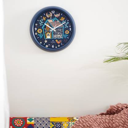 chumbak Analog 30.5 cm X 30.5 cm Wall Clock