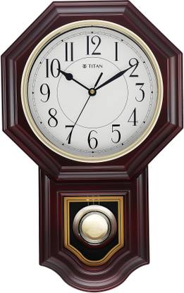 Titan Analog 47.4 cm X 29.8 cm Wall Clock