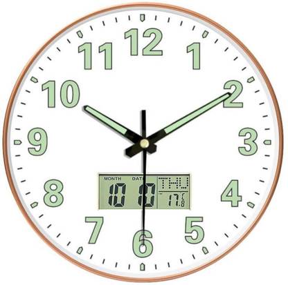 WHISKET Digital 30 cm X 30 cm Wall Clock