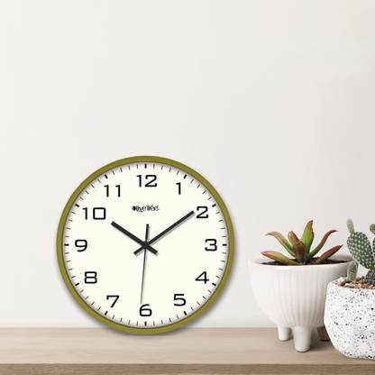 Olive Tree Analog 33 cm X 16 cm Wall Clock