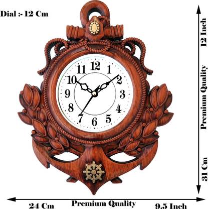 IRU Creation Analog 26 cm X 26 cm Wall Clock