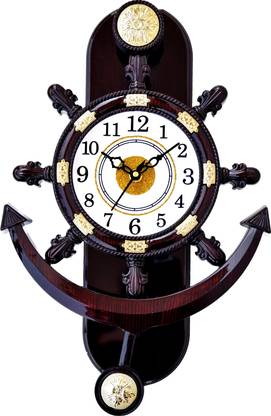 setu creation Analog 38 cm X 26 cm Wall Clock