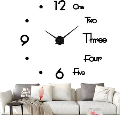 HomeDeal Analog 64 cm X 64 cm Wall Clock