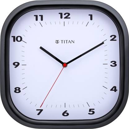Titan Analog 28 cm X 28 cm Wall Clock