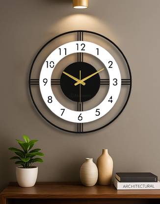 Auromin Analog 40 cm X 40 cm Wall Clock