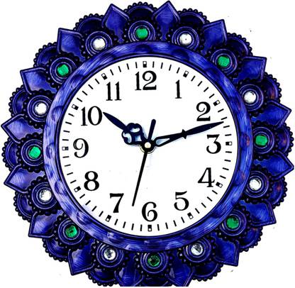 setu creation Analog 26 cm X 26 cm Wall Clock