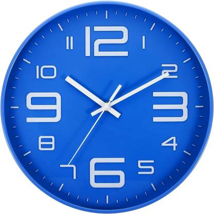 SHOPPOFOBIX Analog 13 cm X 20 cm Wall Clock