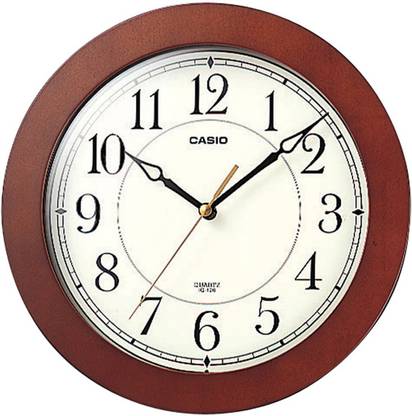 CASIO Analog 26 cm X 26 cm Wall Clock