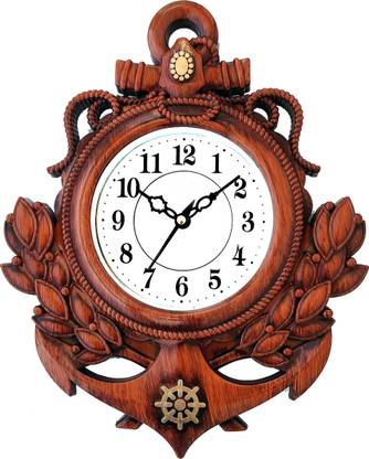 GrabKart Analog 26 cm X 26 cm Wall Clock