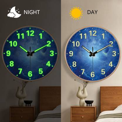 Star Work Analog-Digital 29.5 cm X 29.5 cm Wall Clock