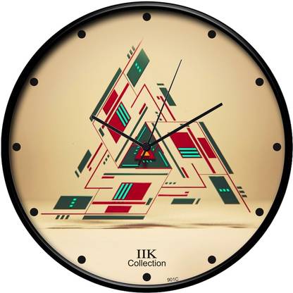 IIK Collection Analog 28 cm X 28 cm Wall Clock