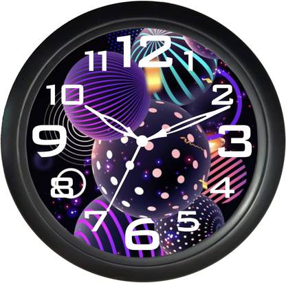 Gulabi Art Analog 28 cm X 28 cm Wall Clock