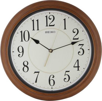 Seiko Analog 32.4 cm X 32.4 cm Wall Clock
