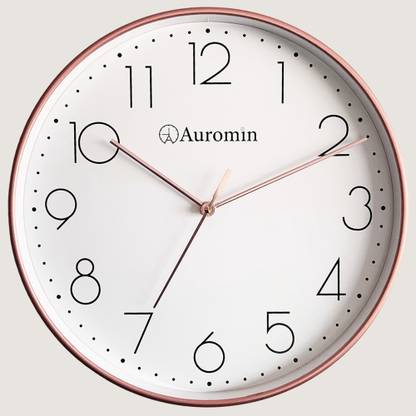 Auromin Analog 30 cm X 30 cm Wall Clock