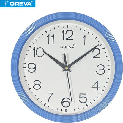 OREVA Analog 25 cm X 25 cm Wall Clock