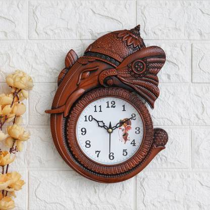 APPISHOPY Analog 27.94 cm X 22.86 cm Wall Clock