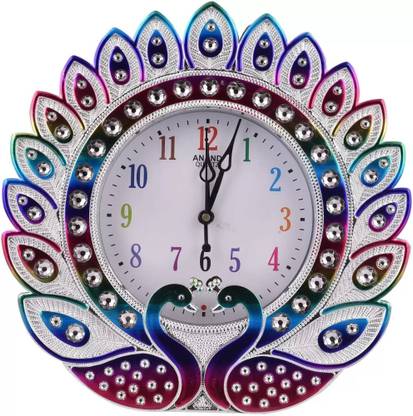 SAGAR HANDICRAFT Analog 30.35 cm X 30.35 cm Wall Clock