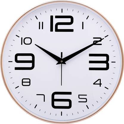 Real Quartz Analog 30 cm X 30 cm Wall Clock