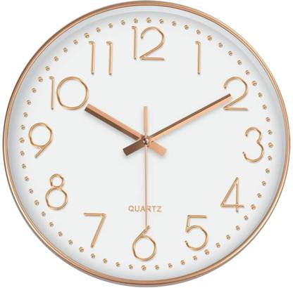 GINOYABROTHERS Analog 29.5 cm X 29.5 cm Wall Clock