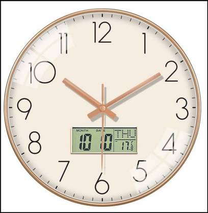 Star Work Analog-Digital 67 cm X 32.5 cm Wall Clock