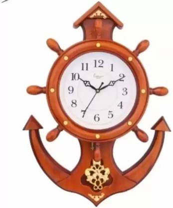 Watcheque Analog 10 cm X 30 cm Wall Clock