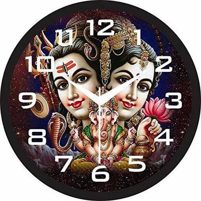 SAGAR HANDICRAFT Analog 25 cm X 25 cm Wall Clock