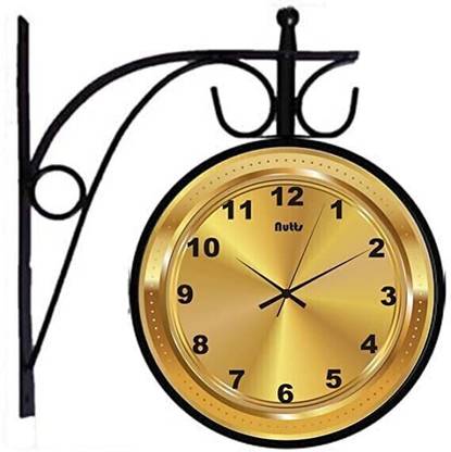 Nutts Analog 24 cm X 24 cm Wall Clock