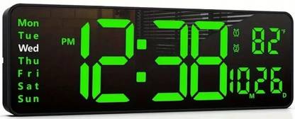SZELAM Digital 12 cm X 38 cm Wall Clock