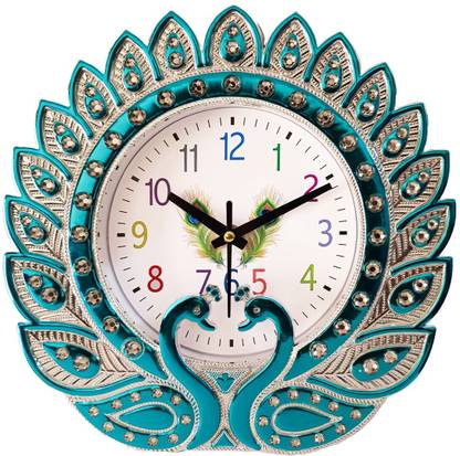 SICORA Analog 25 cm X 25 cm Wall Clock